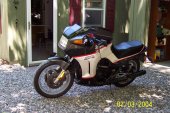 1987 Cagiva 650 Alazzurra photo